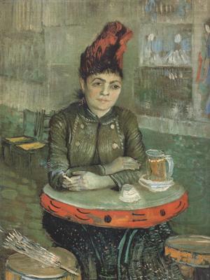 Vincent Van Gogh Agostina Segatori Sitting in the Cafe du Tamborin (nn04) china oil painting image